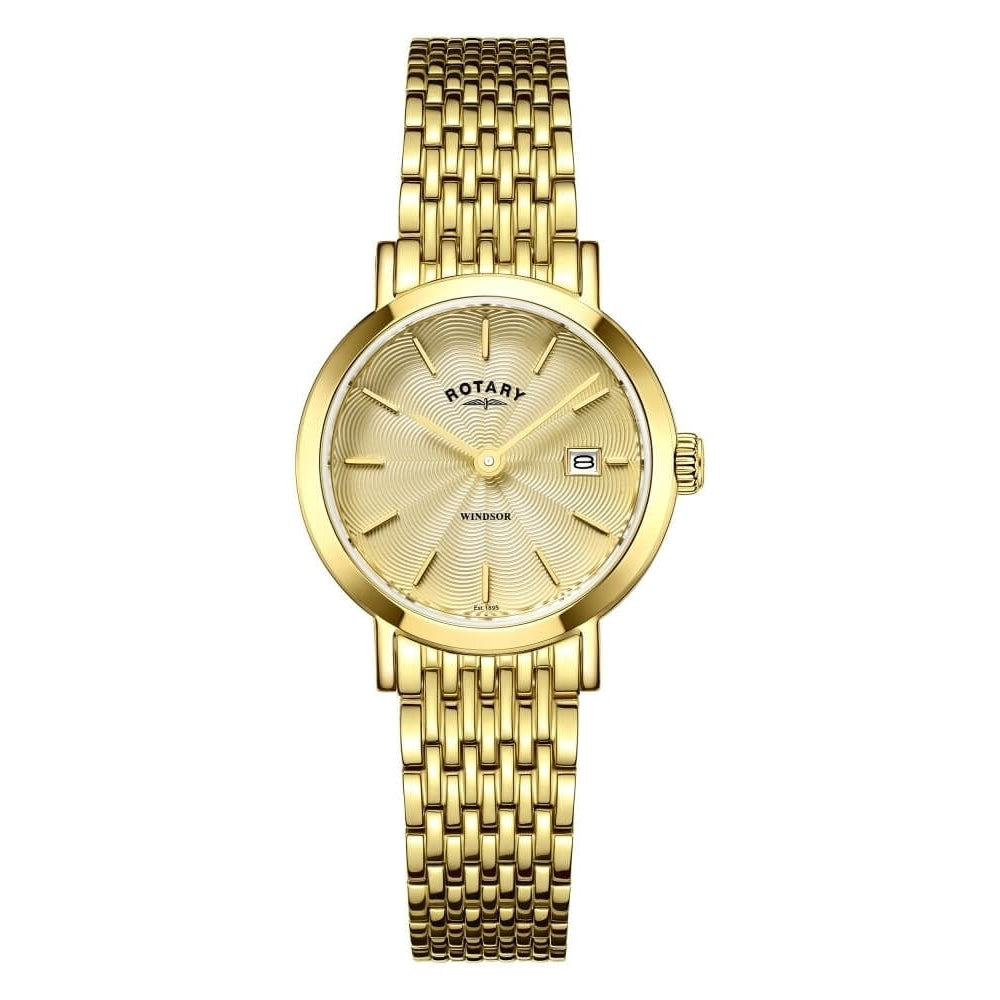 Womens Gold Windsor Bracelet Watch
