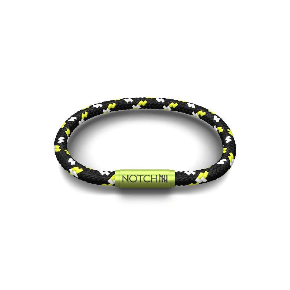 Special Edition Carbon Black Bracelet Lime Clasp