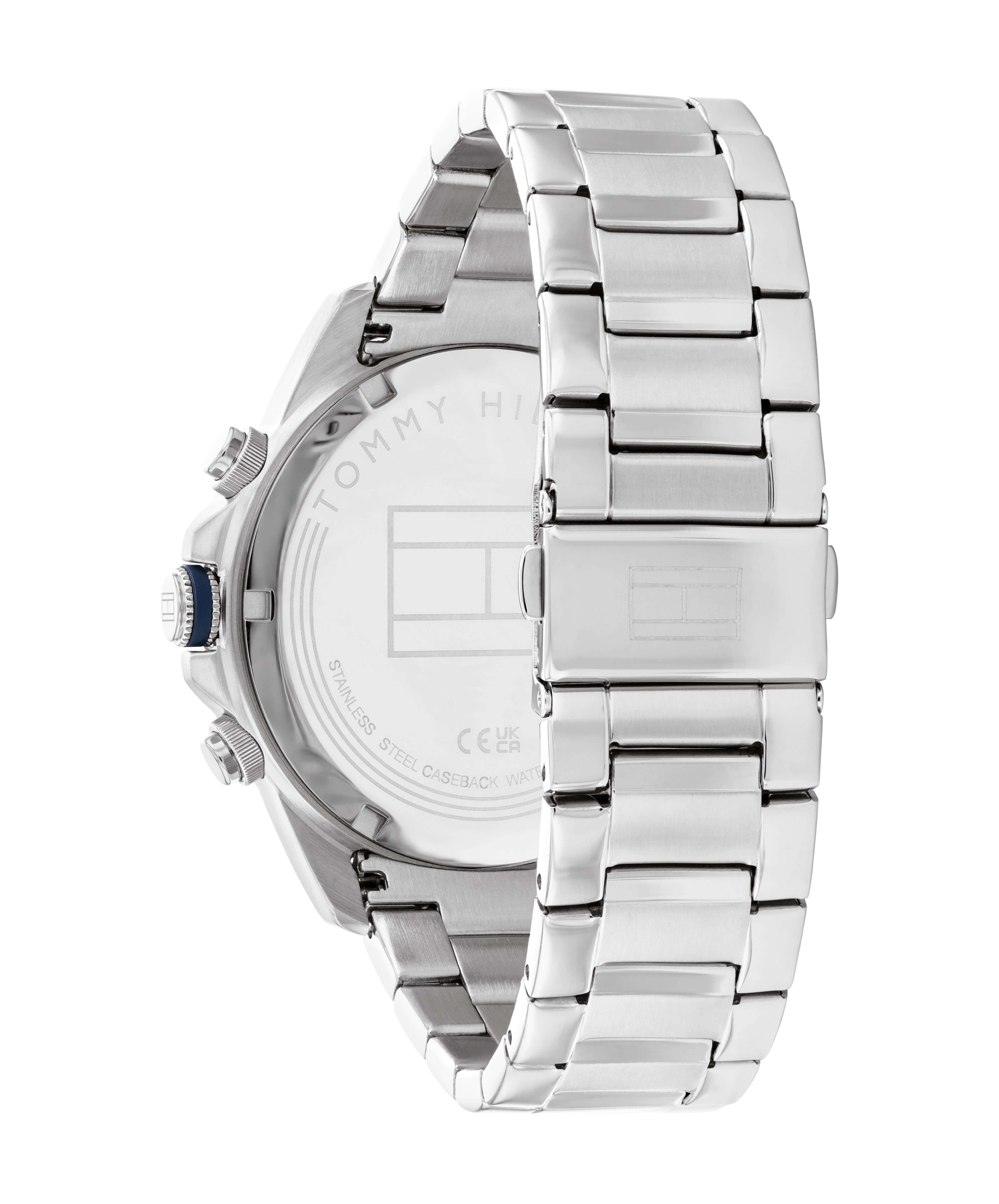 Blue Dial Two Tone Bezel SS Bracelet Gents Watch