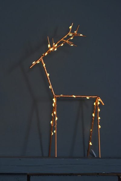 Large Copper Deer LED