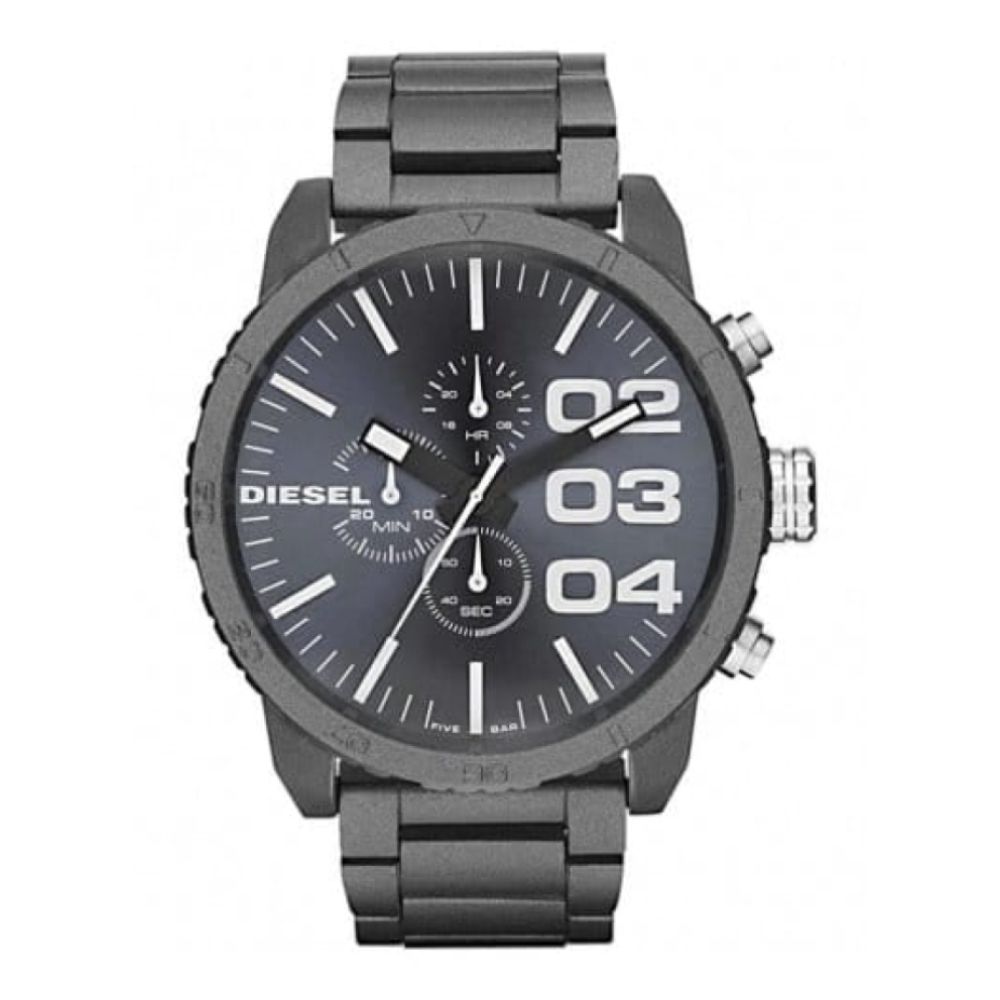 Gents Grey Resin Chronograph Bracelet Watch