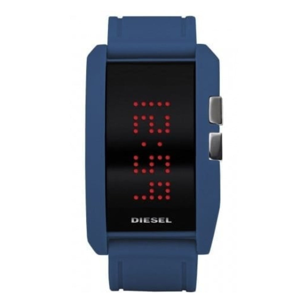 Unisex Blue Silicone Digital Watch