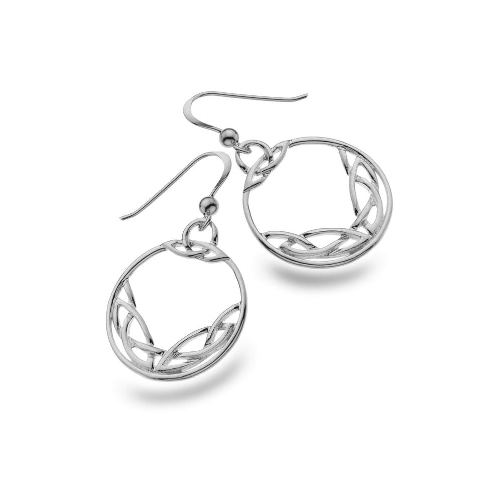 Celtic Knotwork Circle Earrings