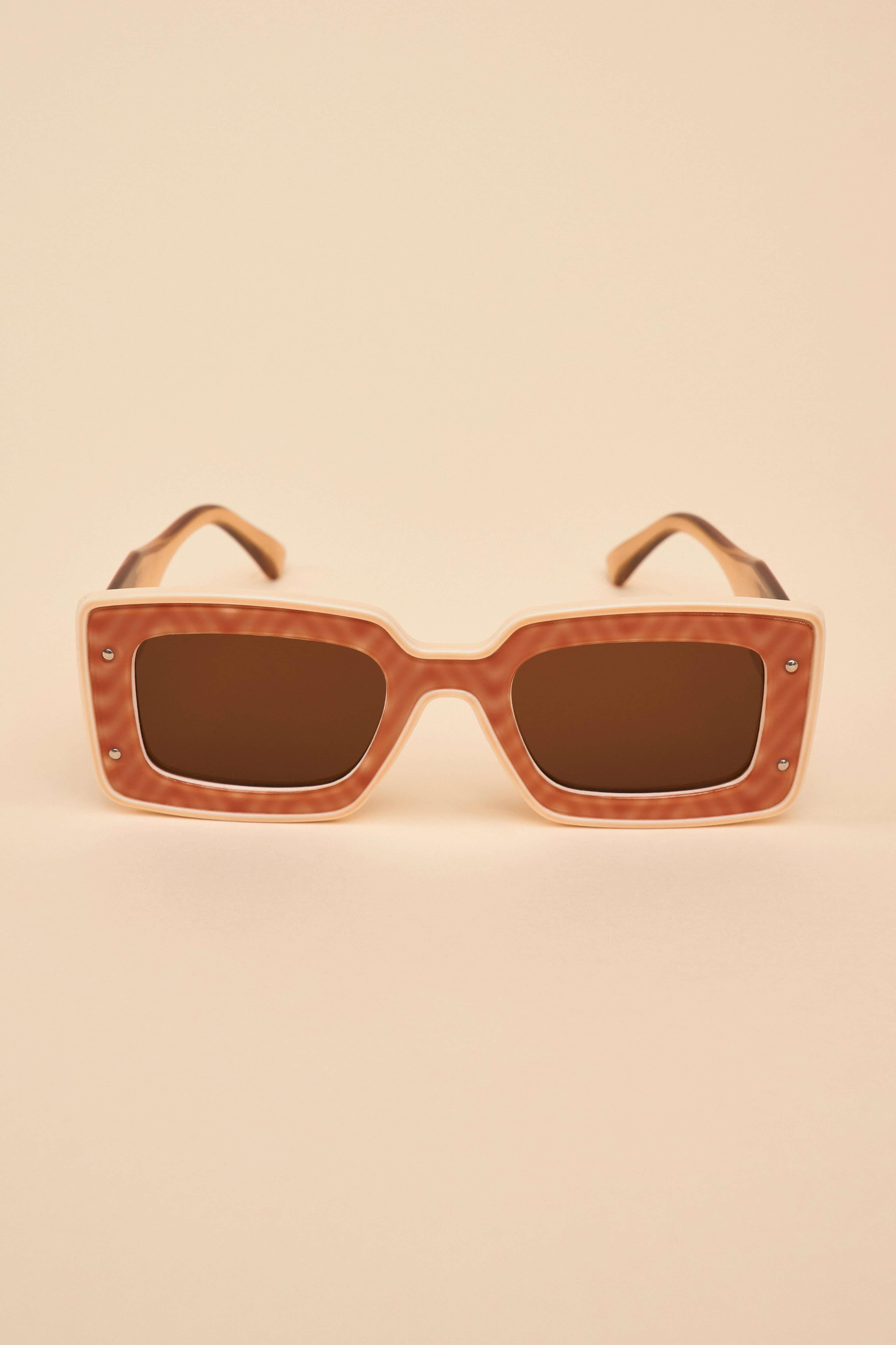 Andi Ltd Editional Sunglasses - Terracotta