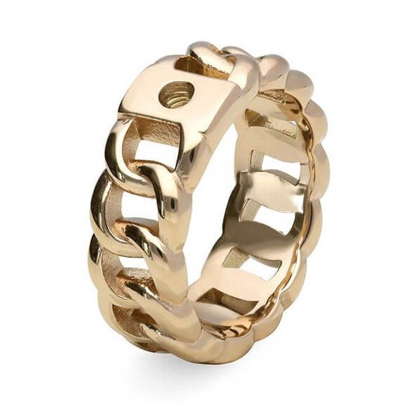Basic LIBERI Gold Plated Ring