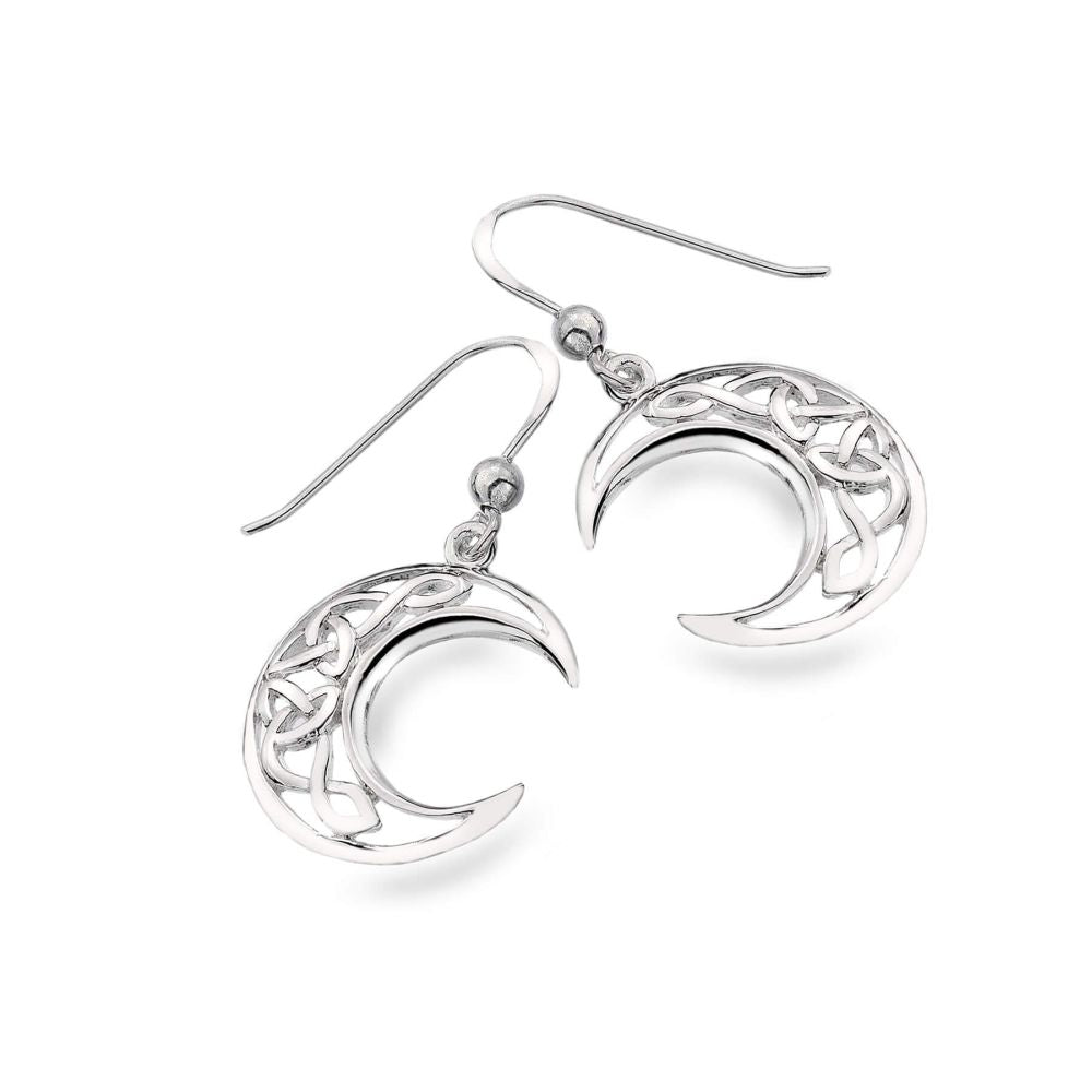Crescent Knotwork Earrings