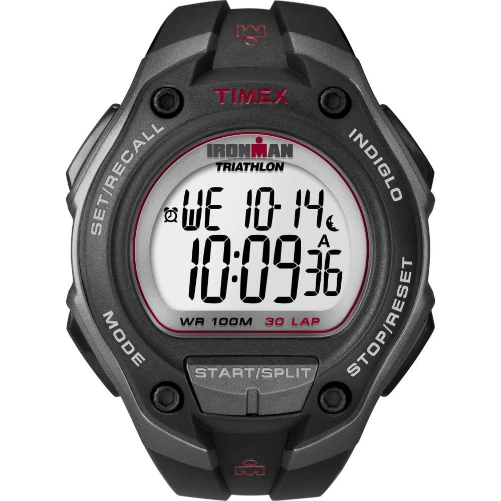 Gents Ironman Black Triathlon Watch