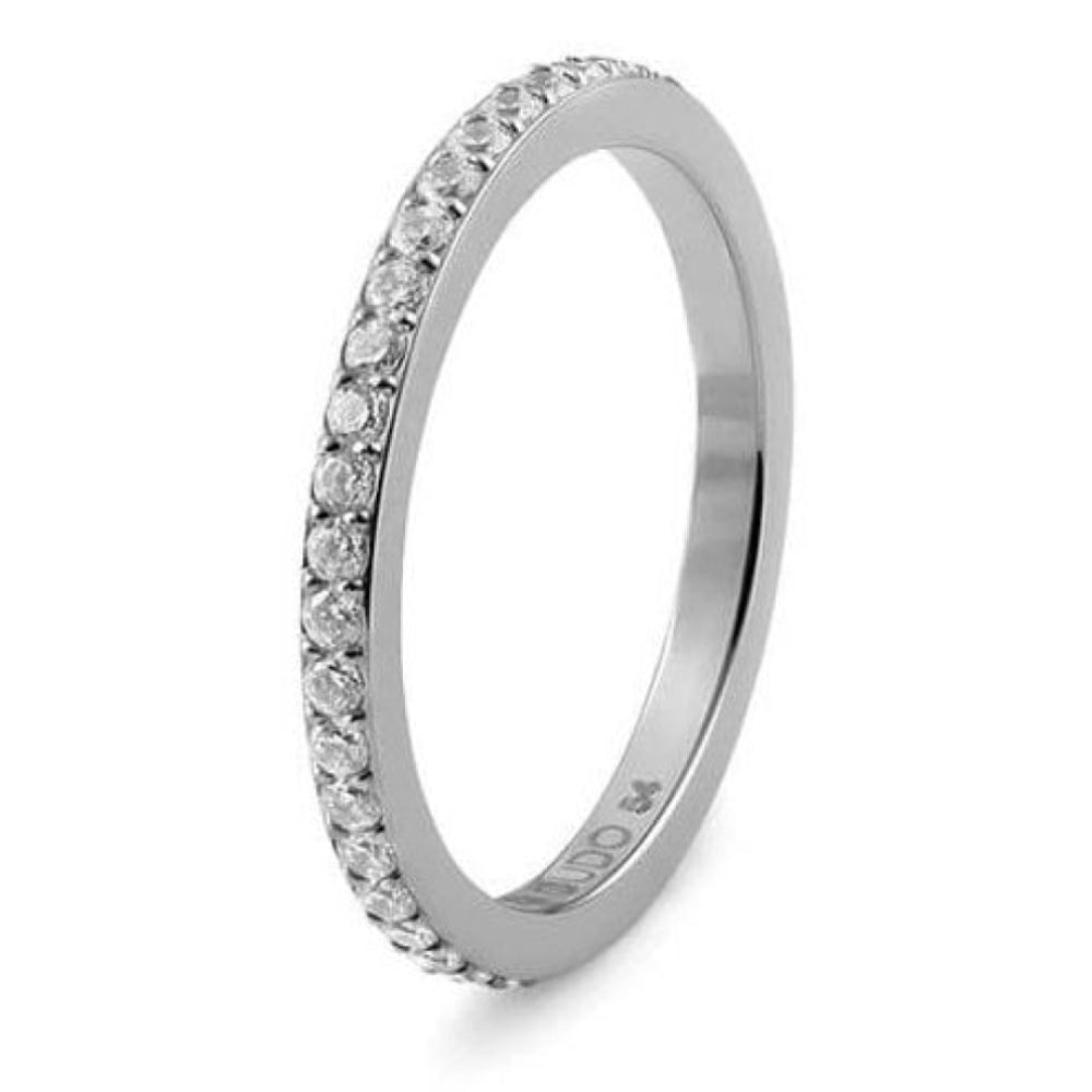 Eternity Silver Spacer Ring