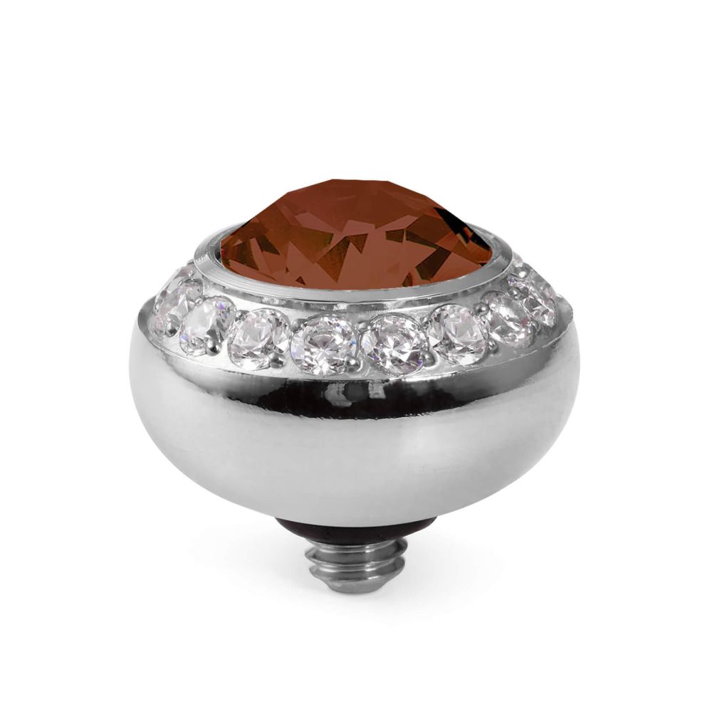 TONDO Deluxe (S/P) 10mm Smoked Topaz Top