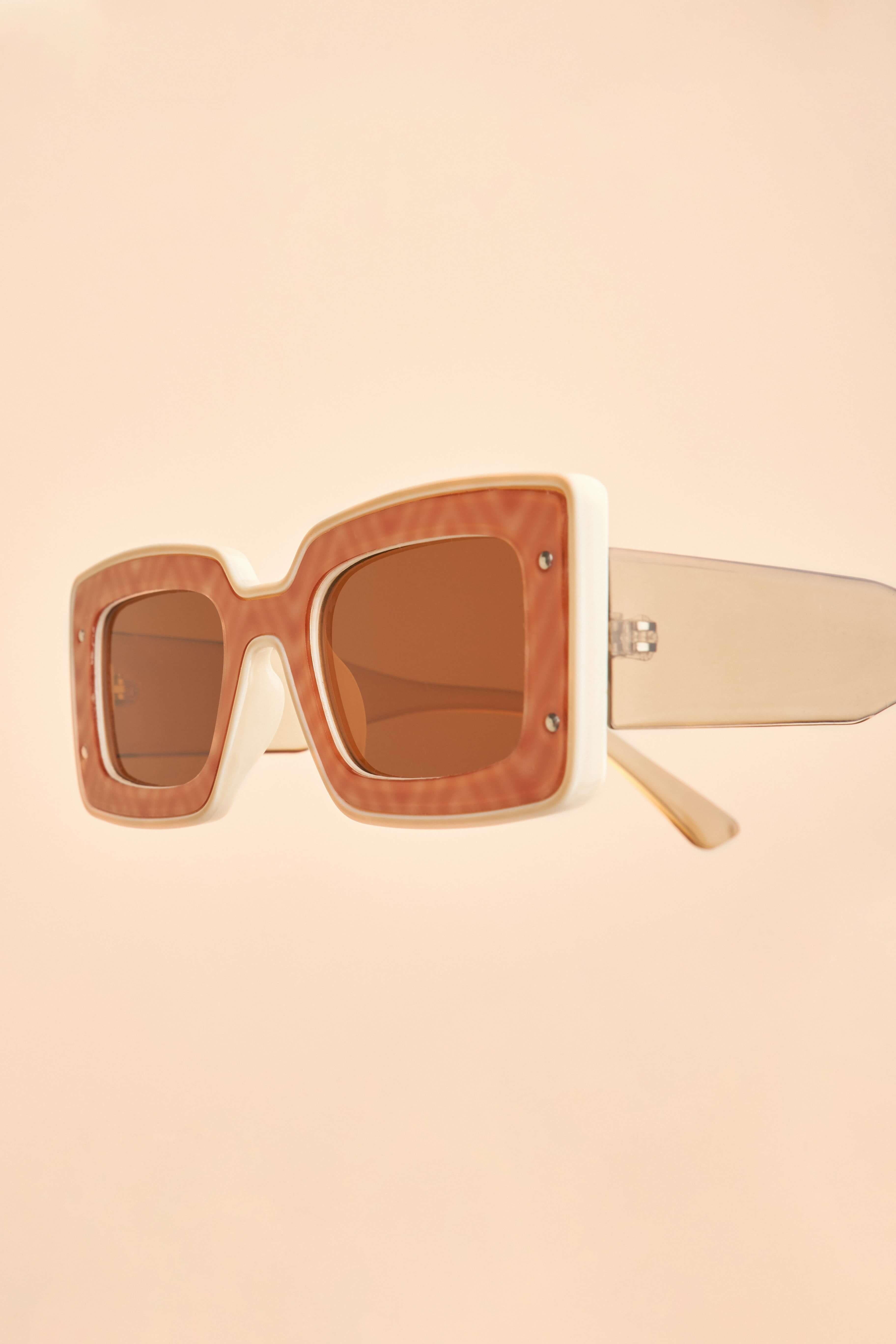 Andi Ltd Editional Sunglasses - Terracotta