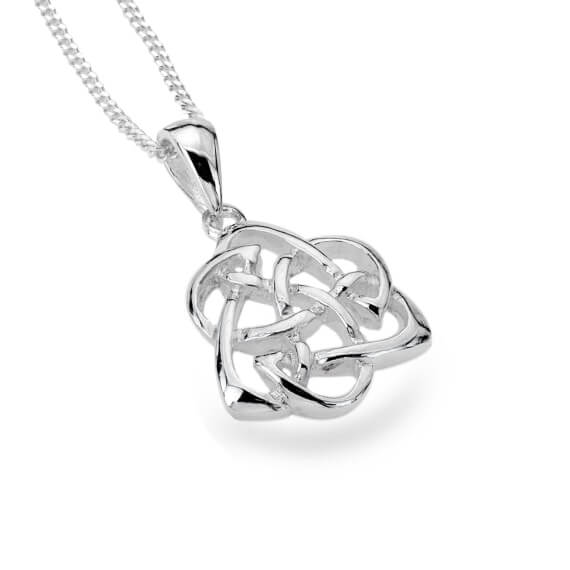 Celtic Knox Style Knotwork Pendant Necklace