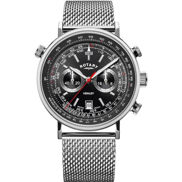 Henley Mesh Bracelet Stainless Steel Watch