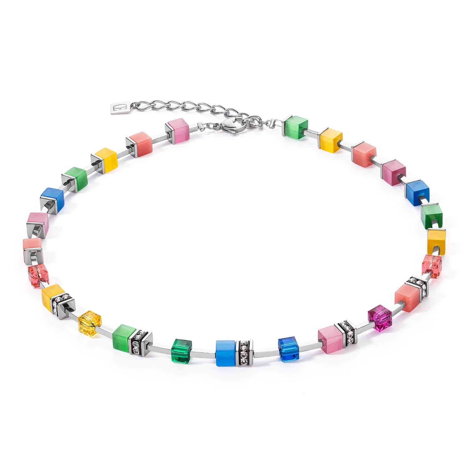 GeoCUBE Iconic Pure Necklace In Multicolour