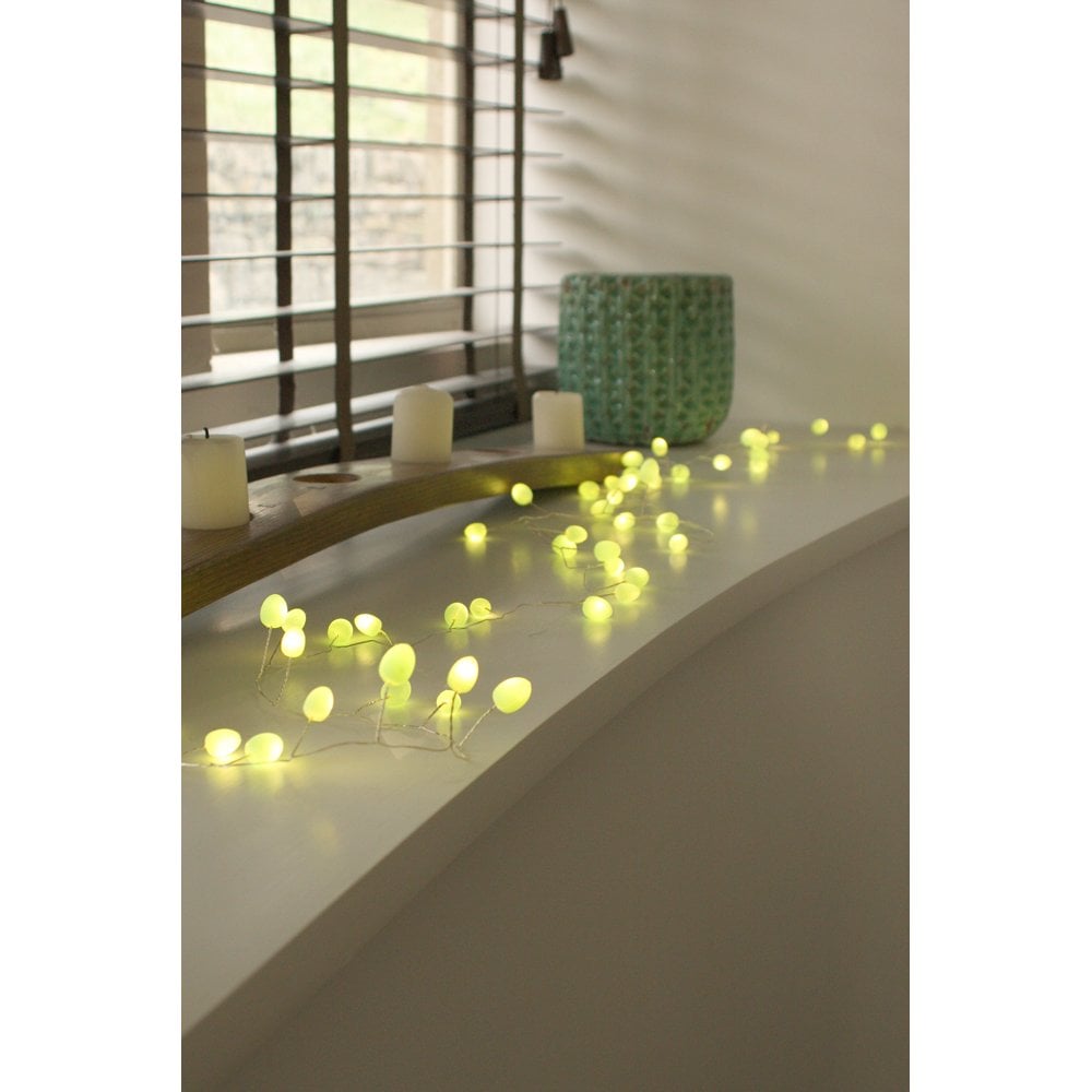 Teardrop Mint -Battery LED Light Chain