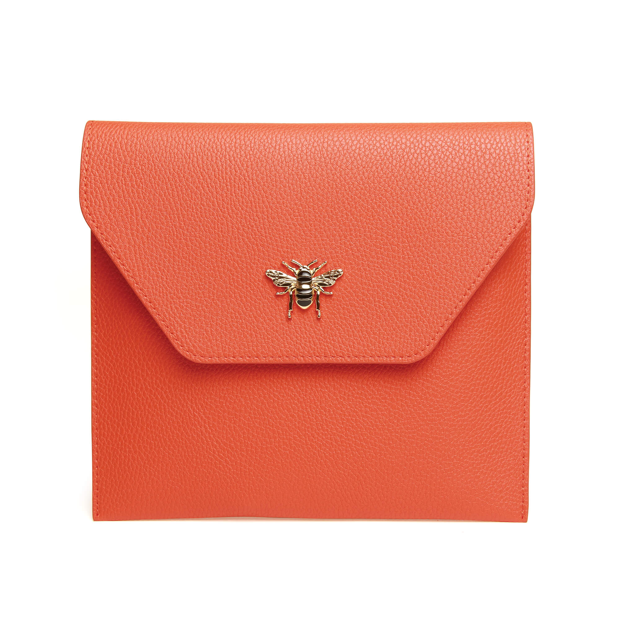 Orange - Travel Mirror & Case - 7x Magnification