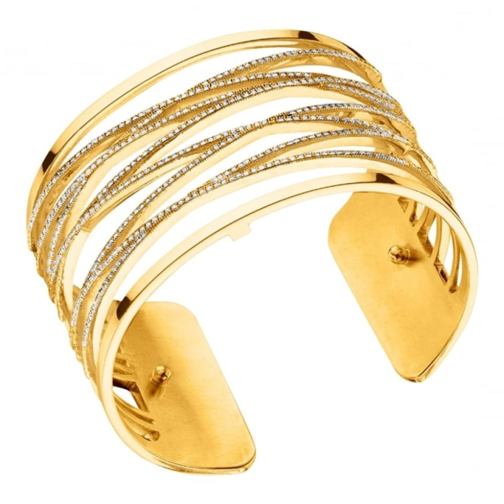 Gold Plated Link Patteren 40MM Cuff