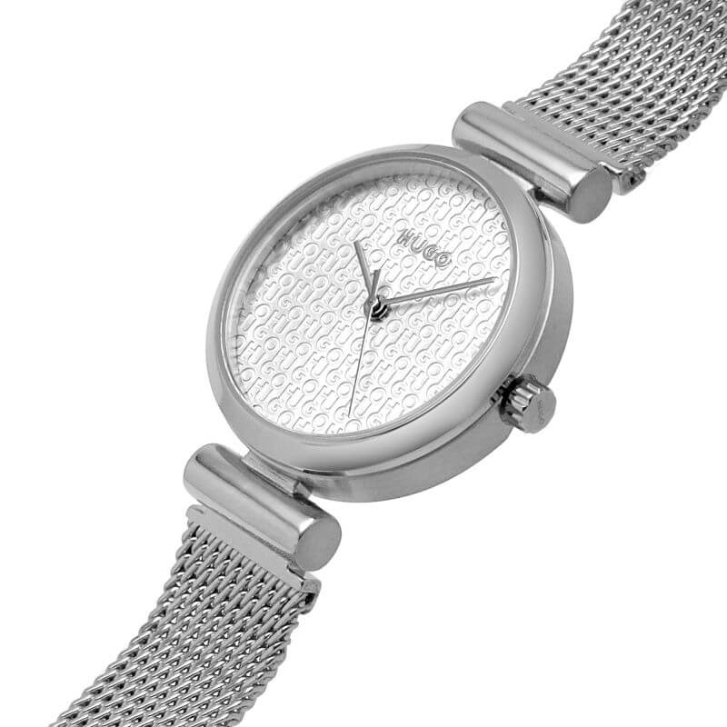 #SWEET SS Mesh Strap Silver Dial Ladies Watch