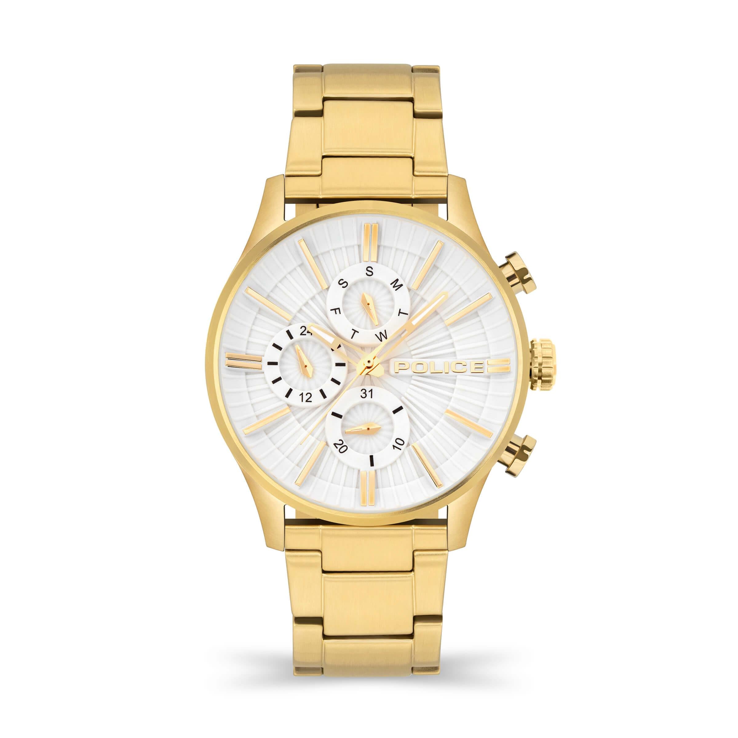 BARTER GP Multifunction Dial & Bracelet Strap Watch