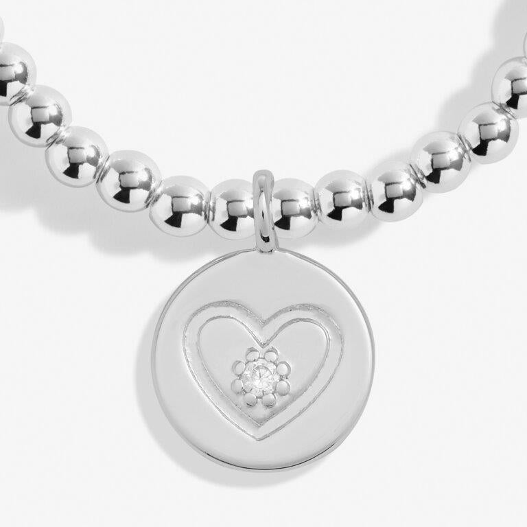 Christmas Cracker 'With Love' Silver Plated Bracelet