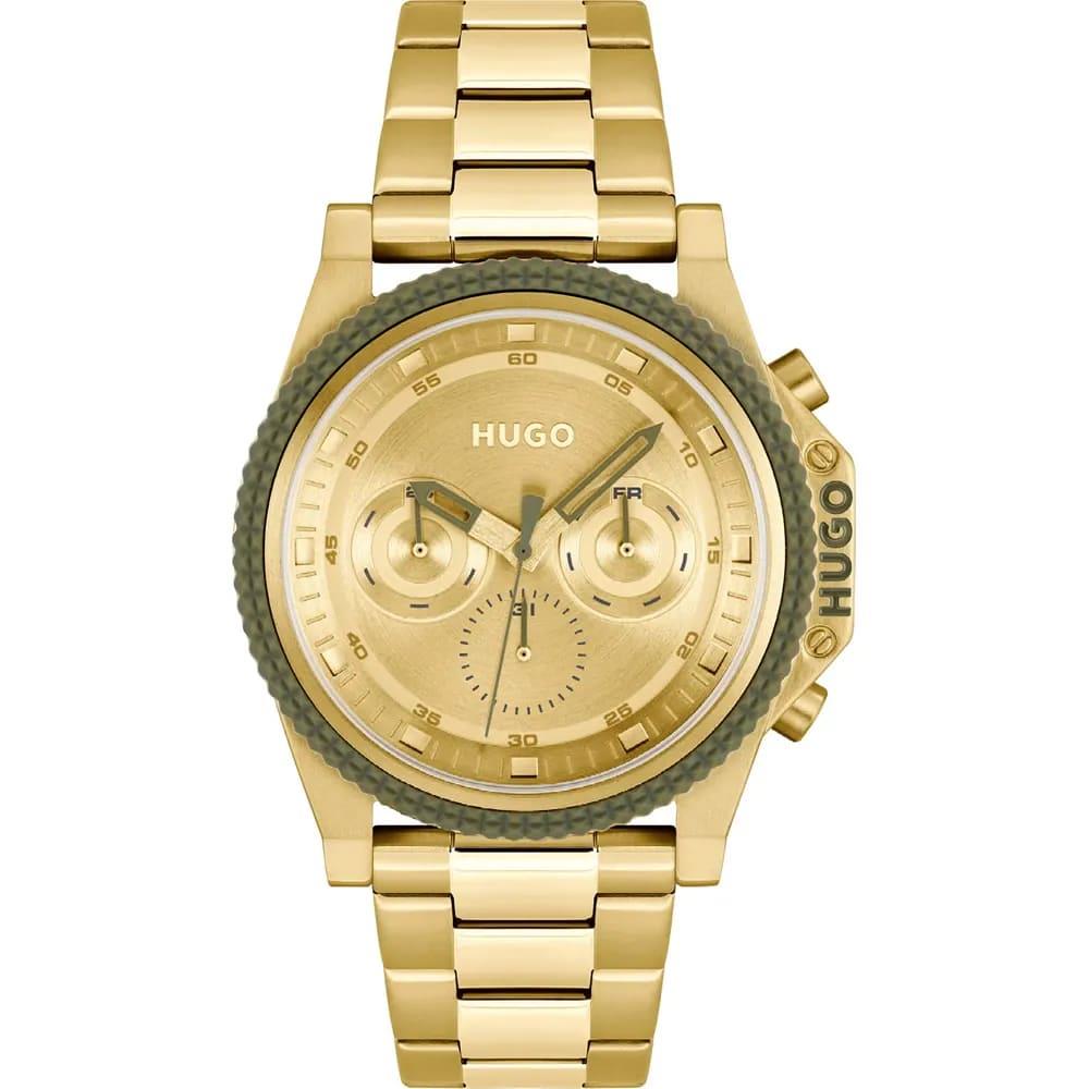 Brave With Day-Date Dial & Bracelet Strap Gents Watch