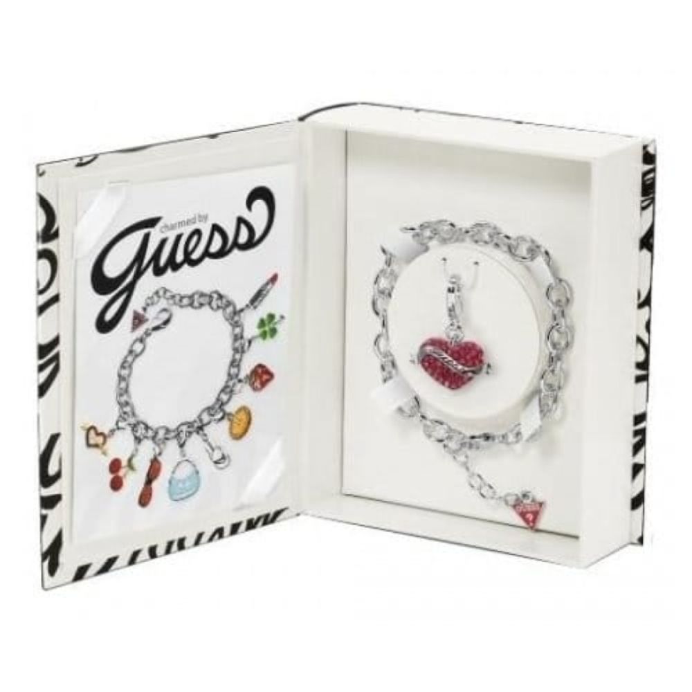Chain Bracelet and Heart Charm