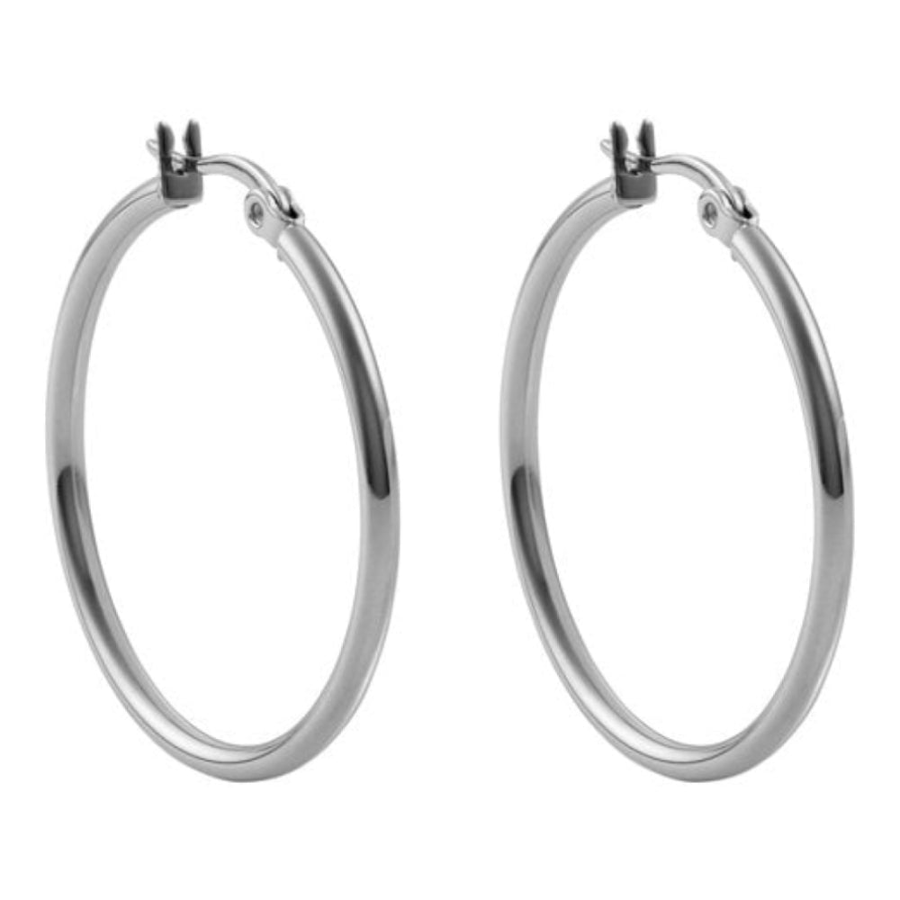 Interchangeable Creole Valentano Earrings 30mm (S/P)