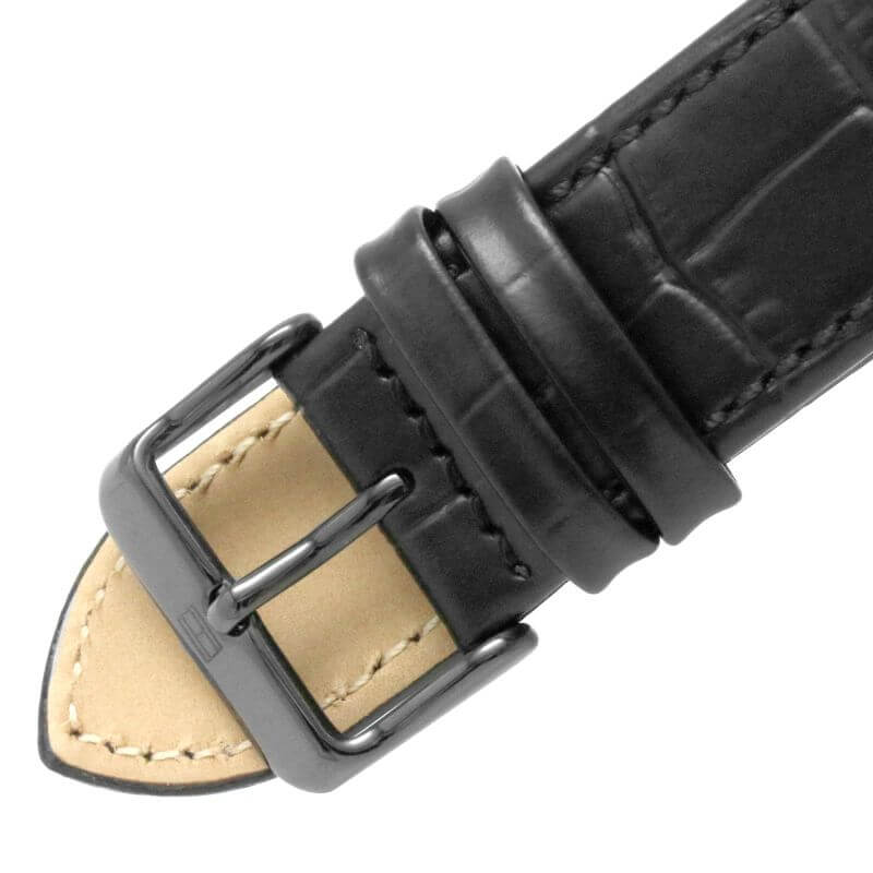 Baker Classic Ionic Plated Black Steel Gents Watch