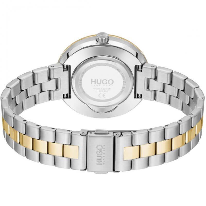 CRUSH Silver Dial & Two Tone Bracelet Strap Ladies Watch
