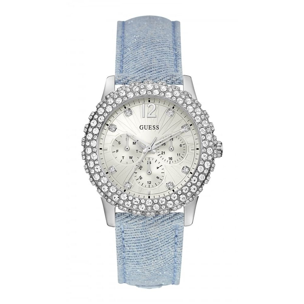 Silver Plated Stainless Steel Ladies Wristwatch