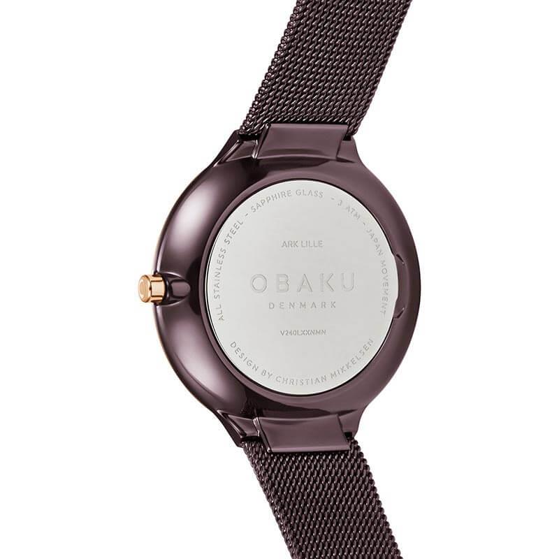 ARK LILLE - WALNUT Ladies Slim Watch