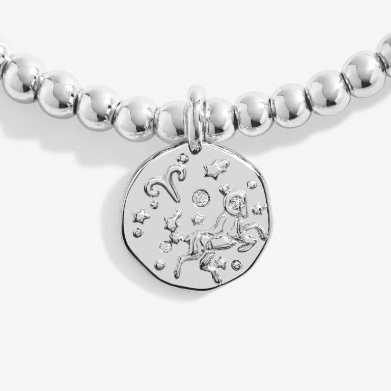 Star Sign A Little 'Aries' Silver Plated Bracelet