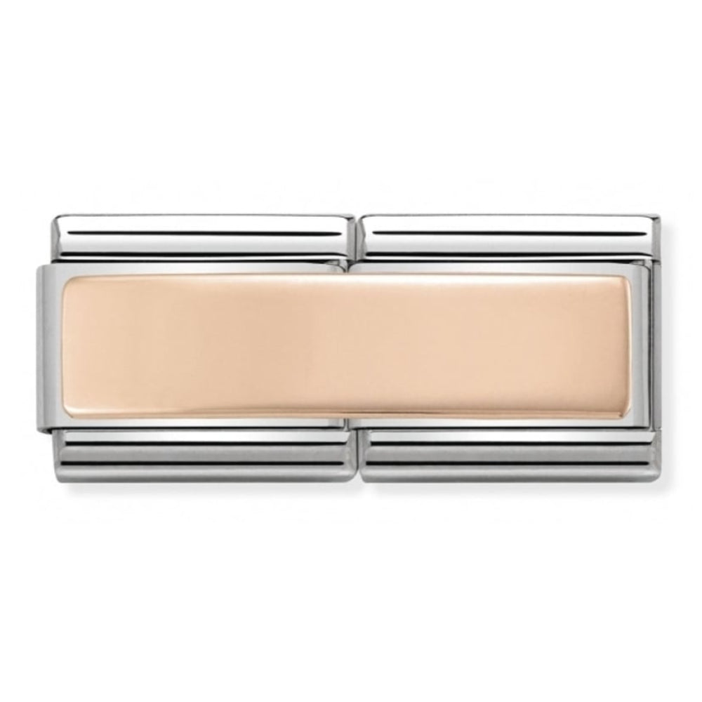 Classic Double Rose Gold Plain Plate