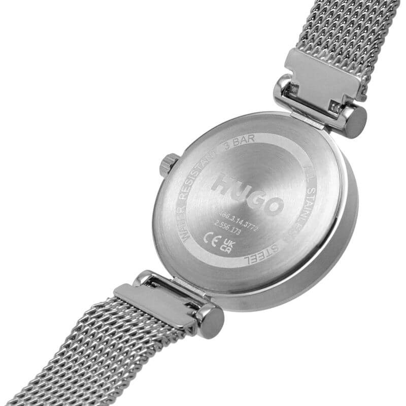 #SWEET SS Mesh Strap Silver Dial Ladies Watch