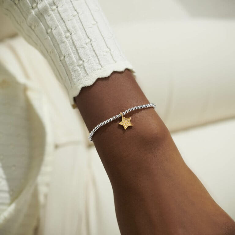 A Little 'Shine Bright On Your Birthday' Bracelet
