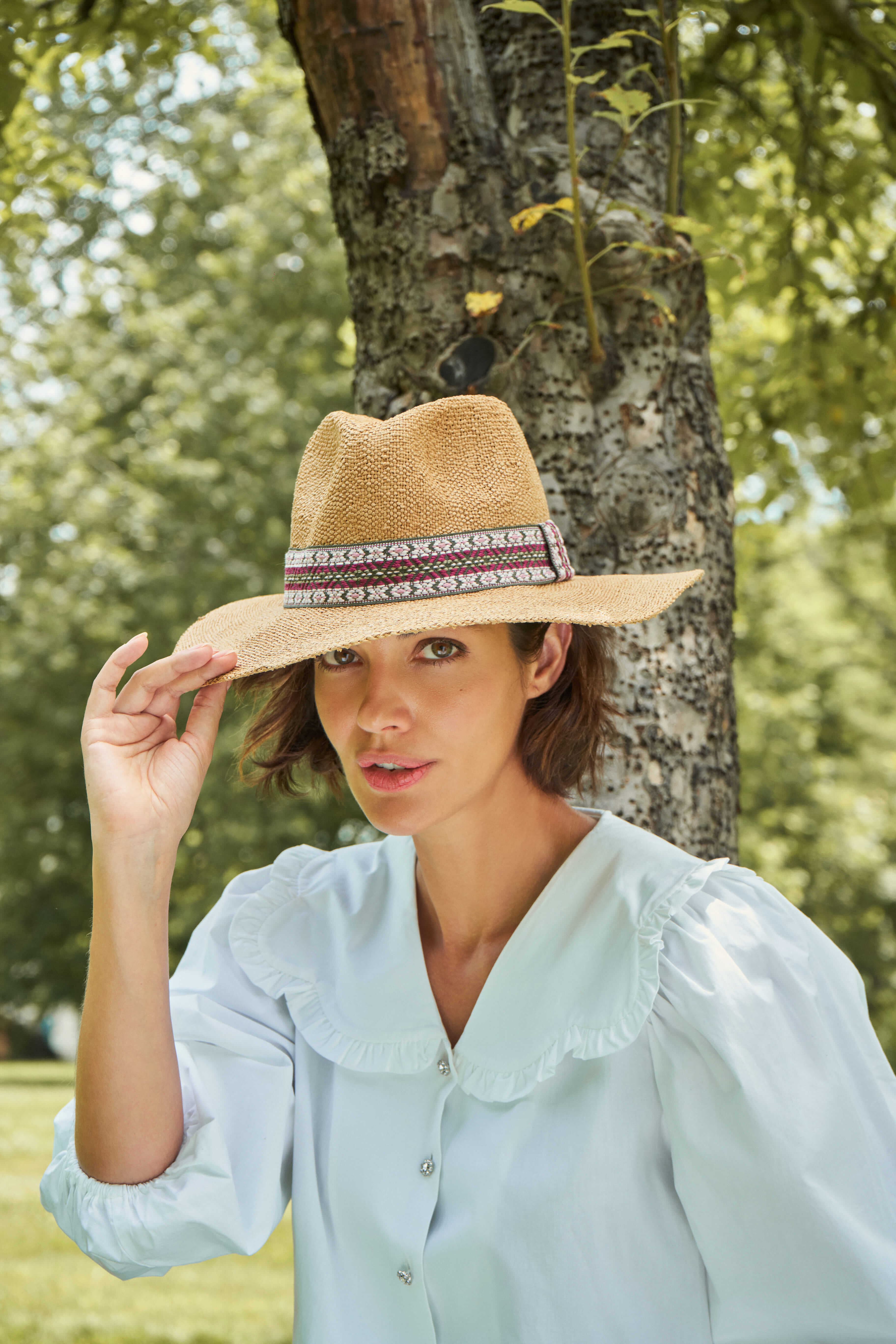 Natasha Hat with Ditzy Petal Band
