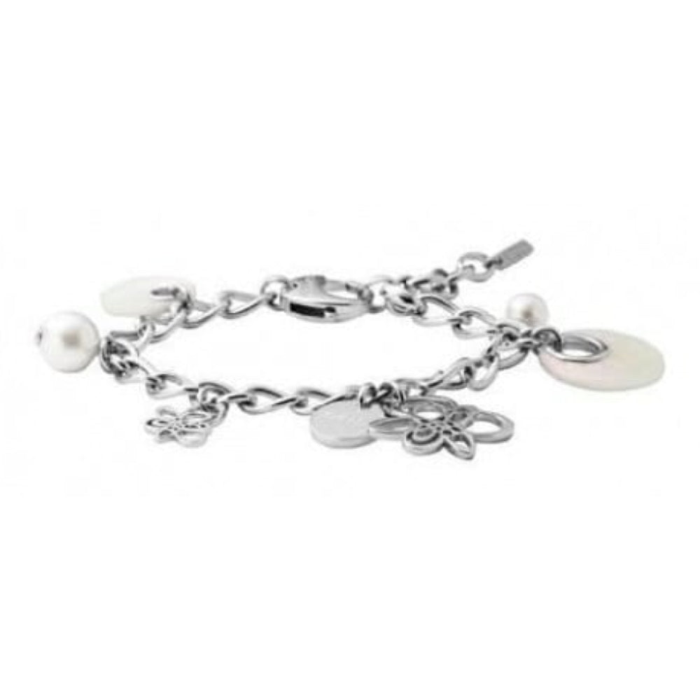 Ladies Stainless Steel Pendant Bracelet