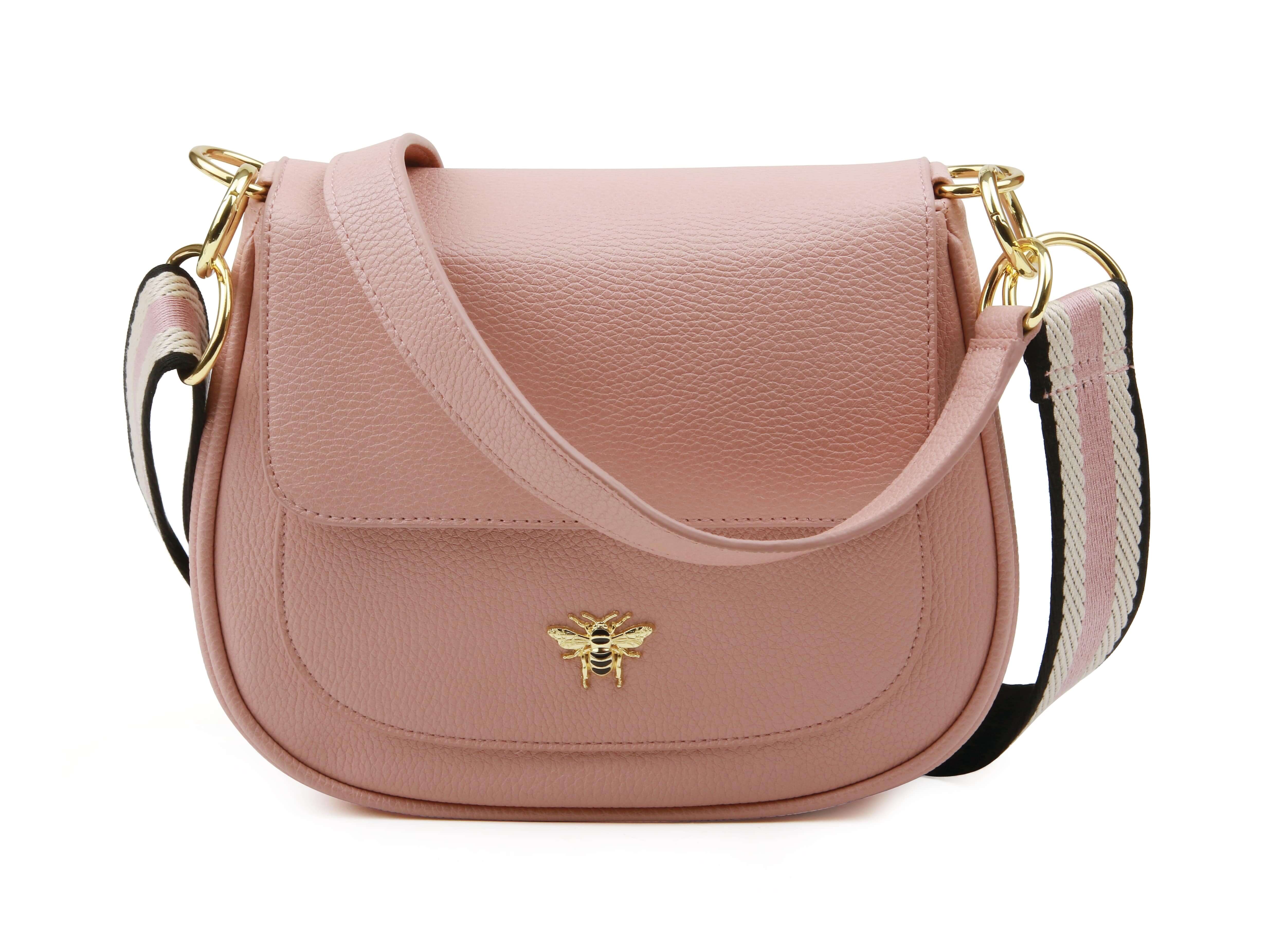 Ascot Saddle Bag In Pink