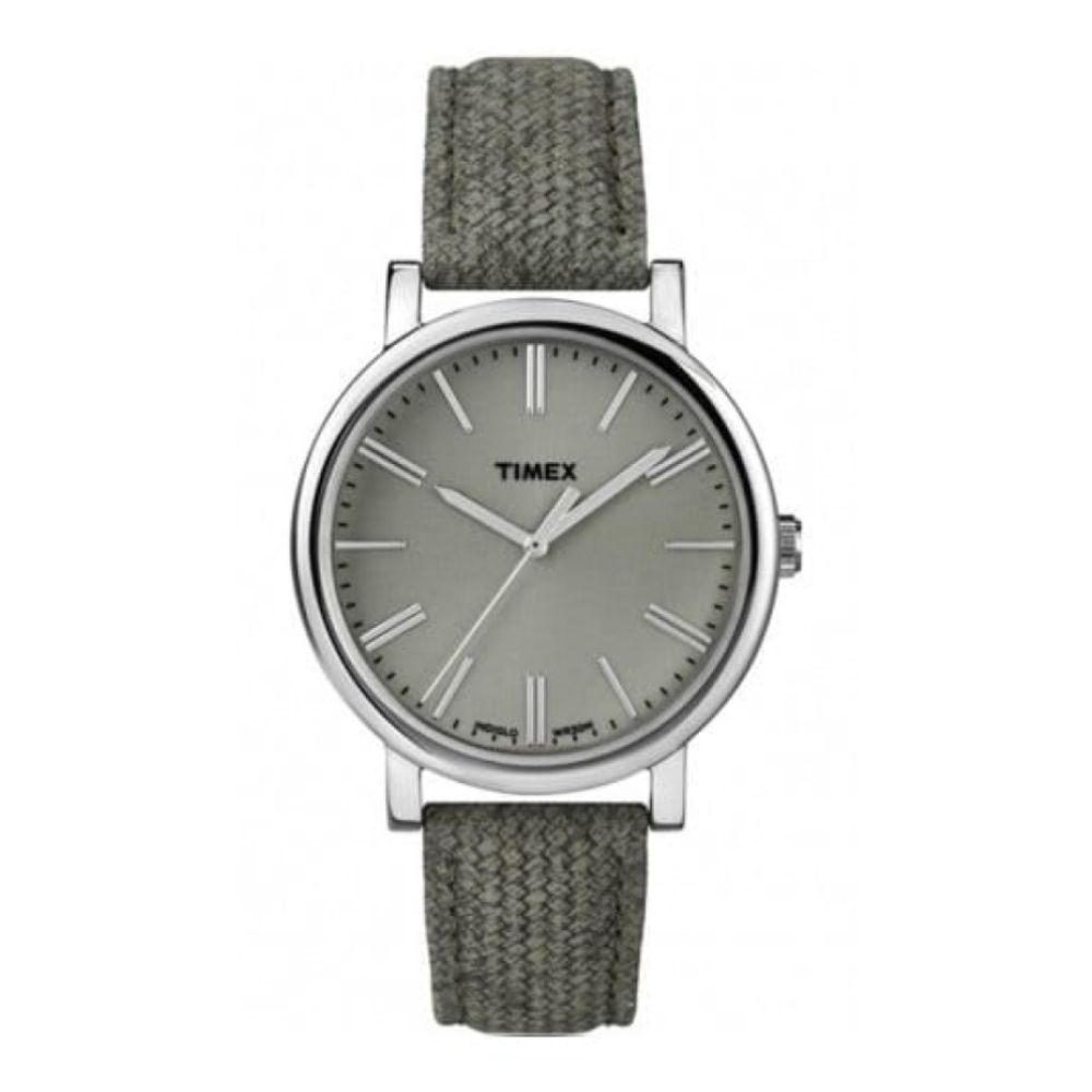 Ladies Scale Design Olive Leather Easy Read Watch