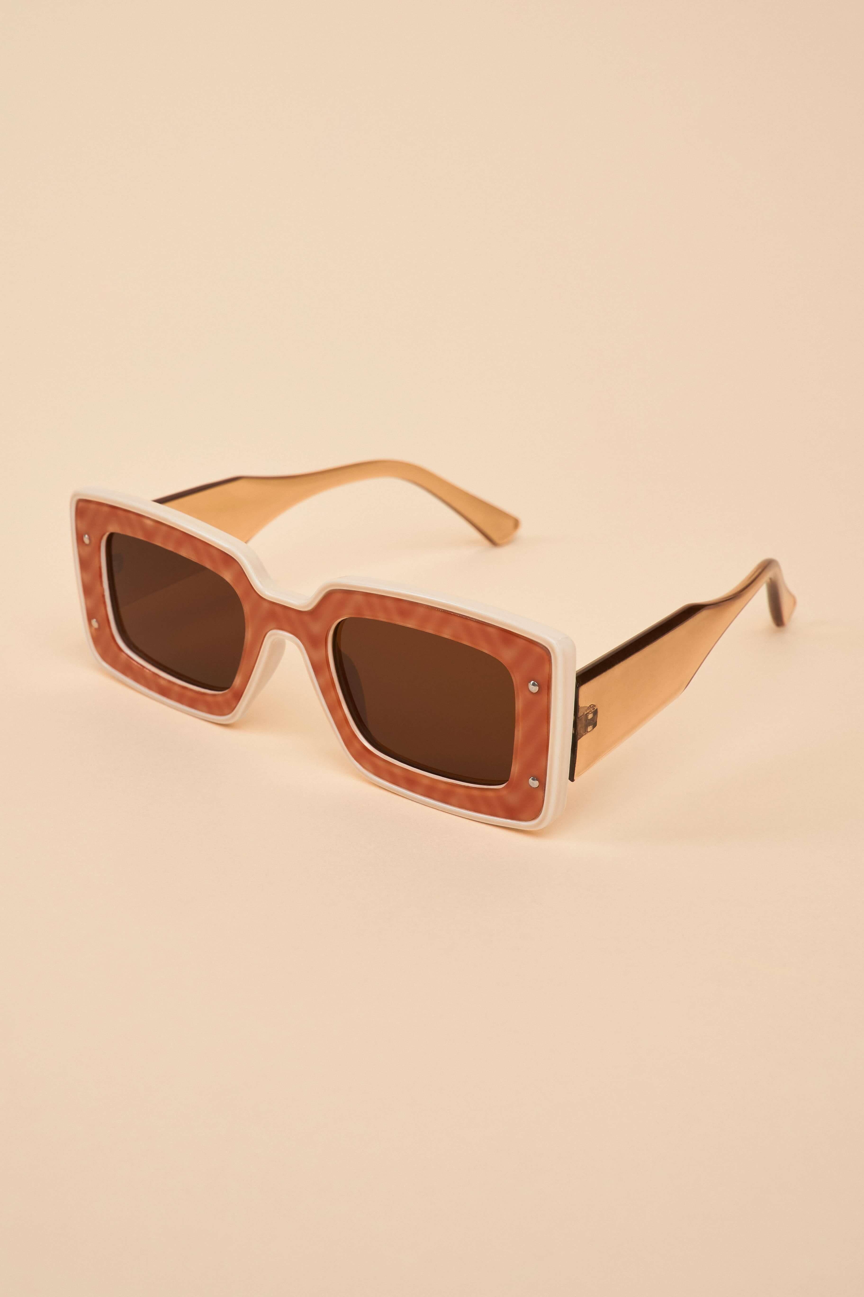 Andi Ltd Editional Sunglasses - Terracotta
