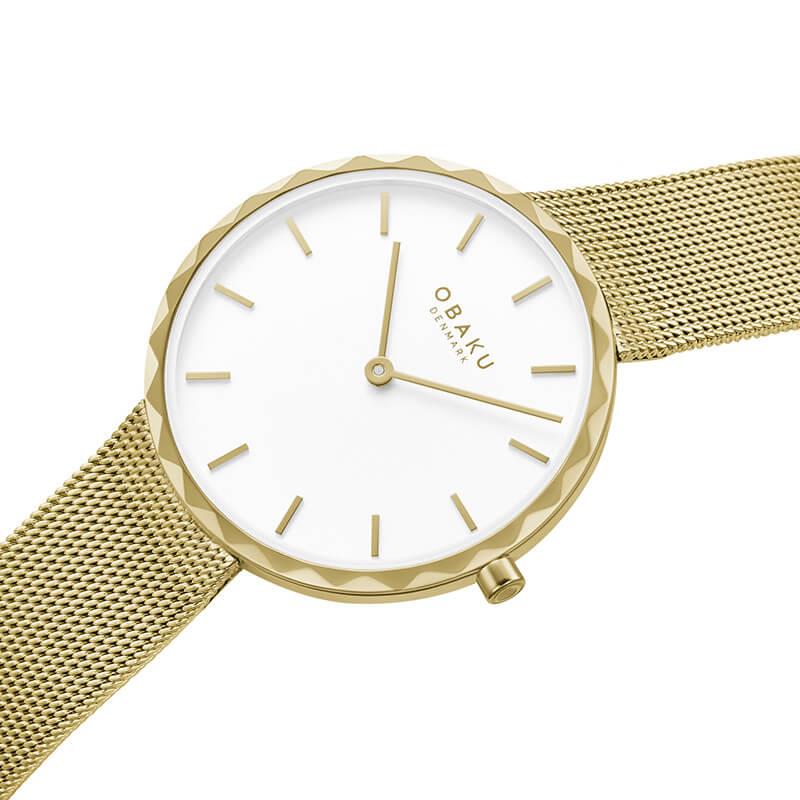 FOLDER - GOLD Ladies Ultra Slim Watch