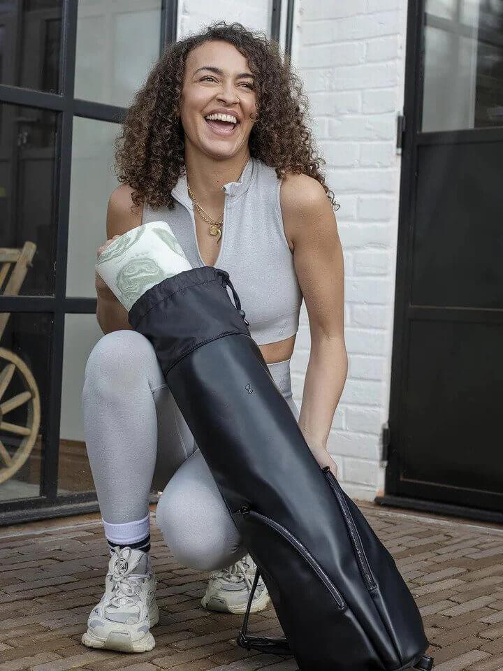 Black Yoga Bag