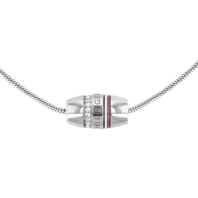 Mesh Charm Stainless Steel Ladies Necklace