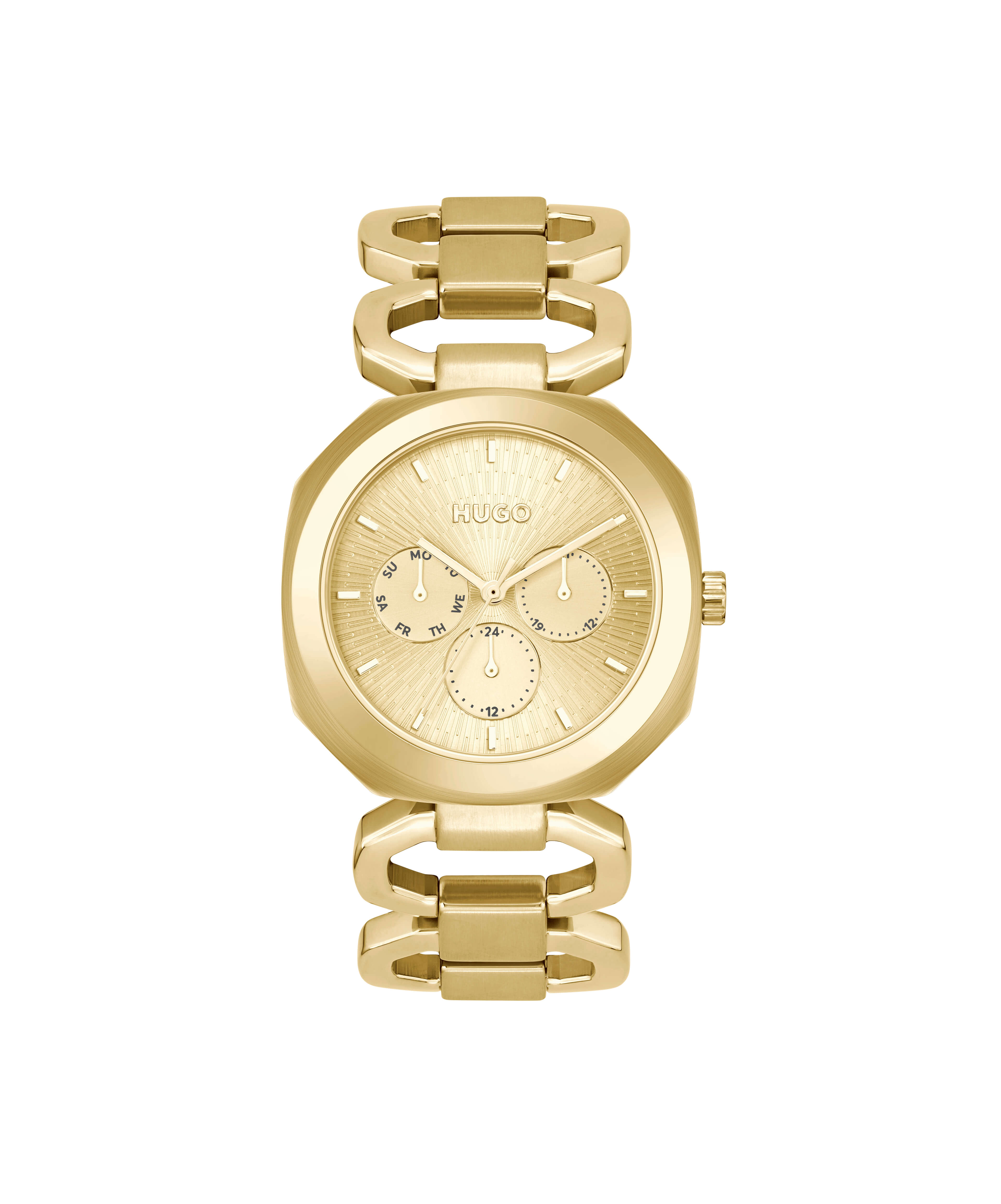 INTENSE Gold Plated Chronograph Watch
