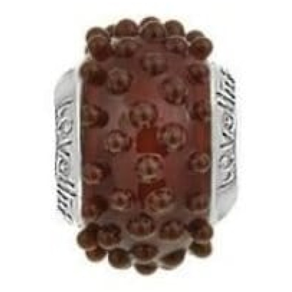 Soft Spot-Toffee Murano Glass Lovelink Charm