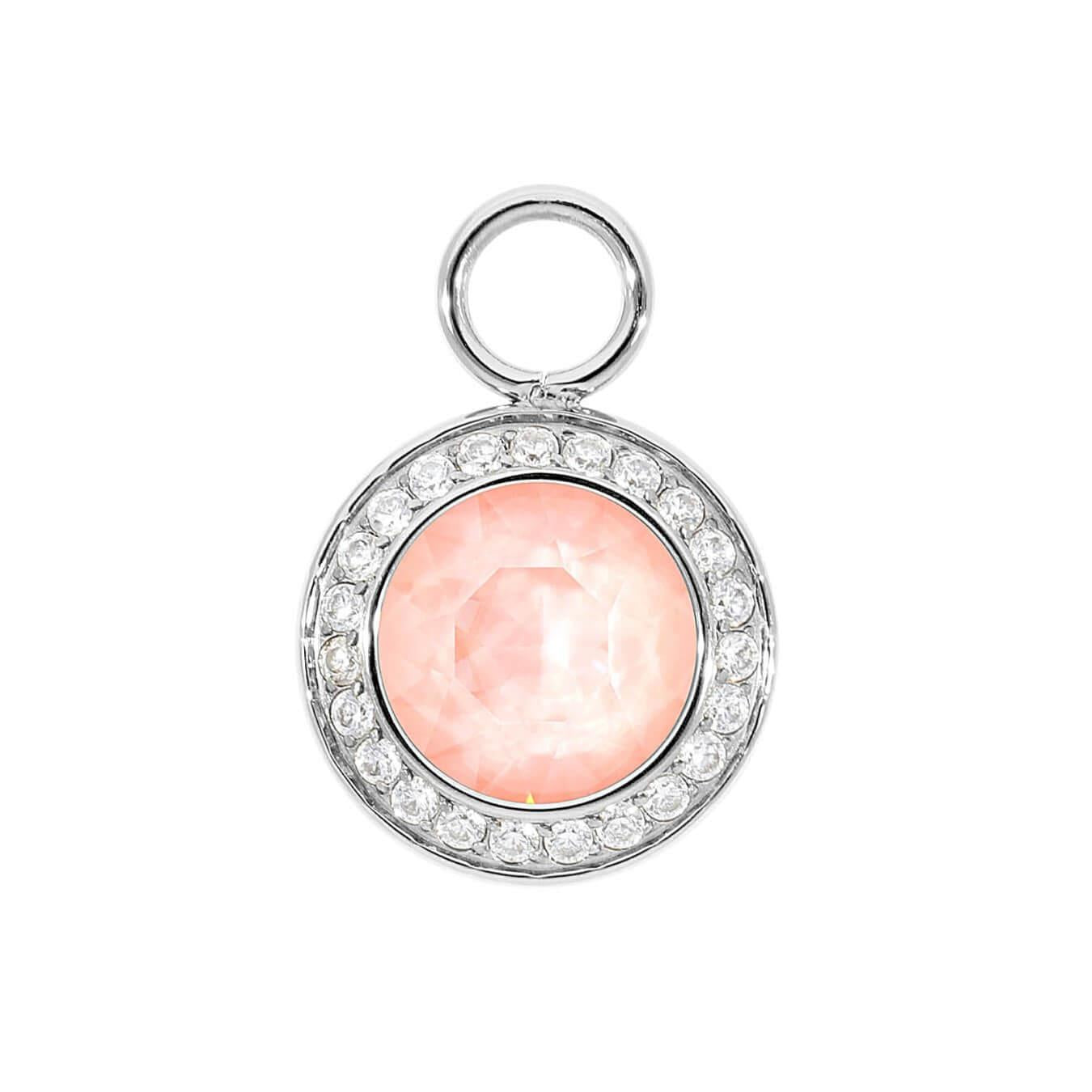 Tondo Deluxe Crystal Flamingo Ignite 13 mm Charm (S/P)