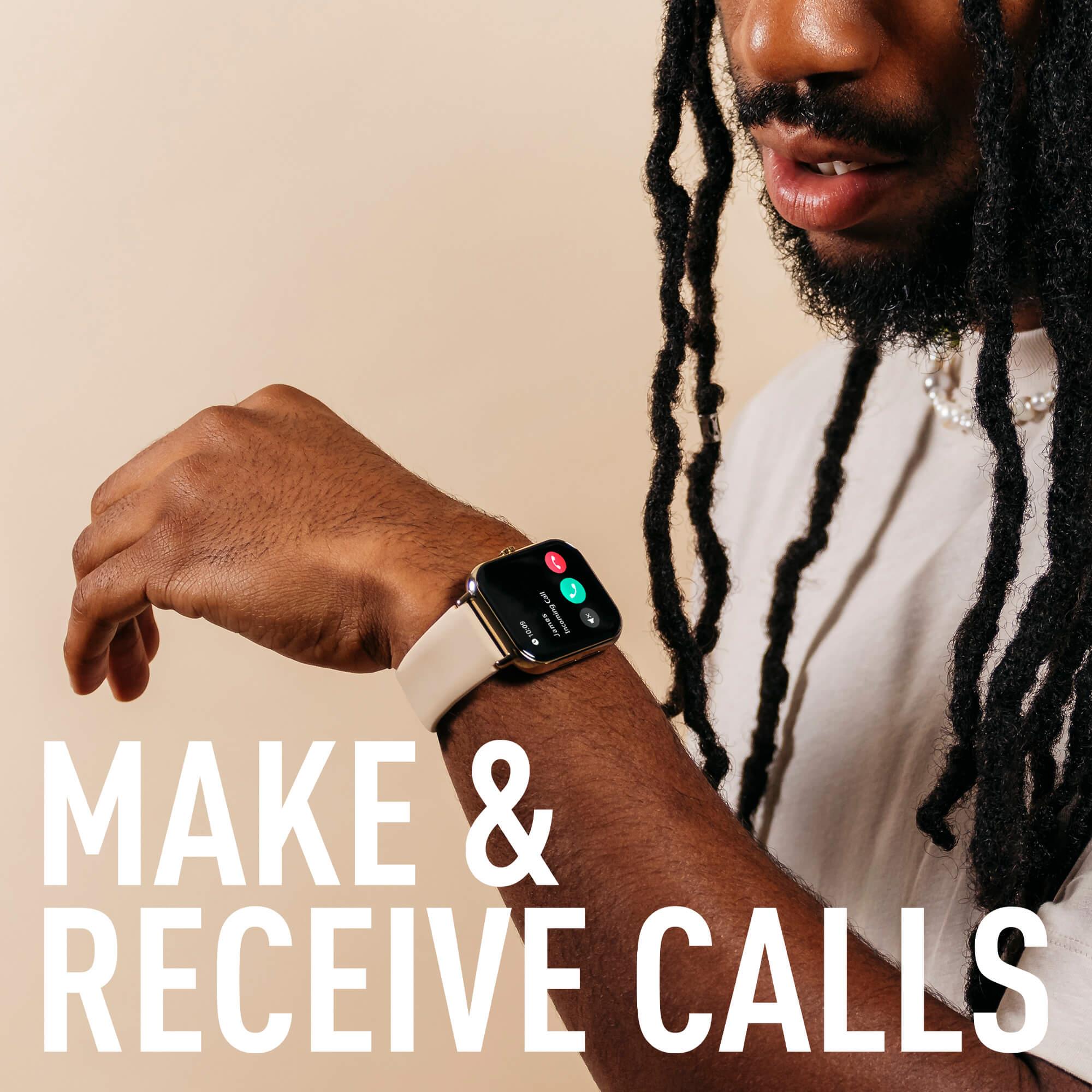 Series 23 Cream Smart Calling Watch
