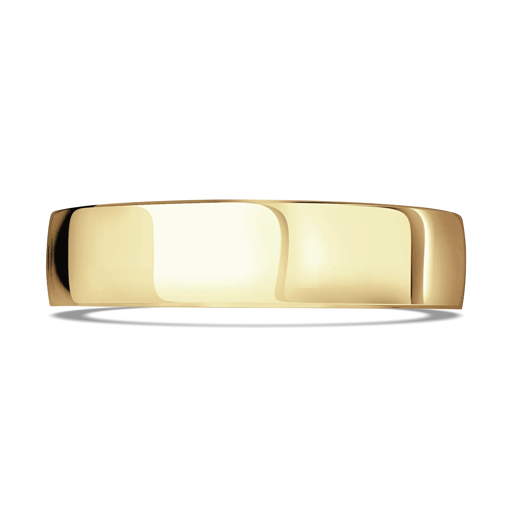Contemporary Court 9ct Yellow Gold Wedding Band