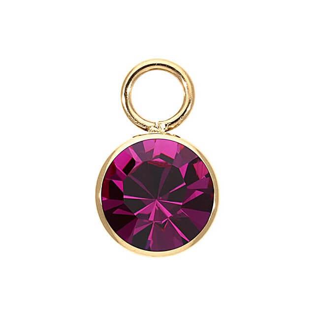 Fuchsia Charm BOTTONE 10mm (G/P)