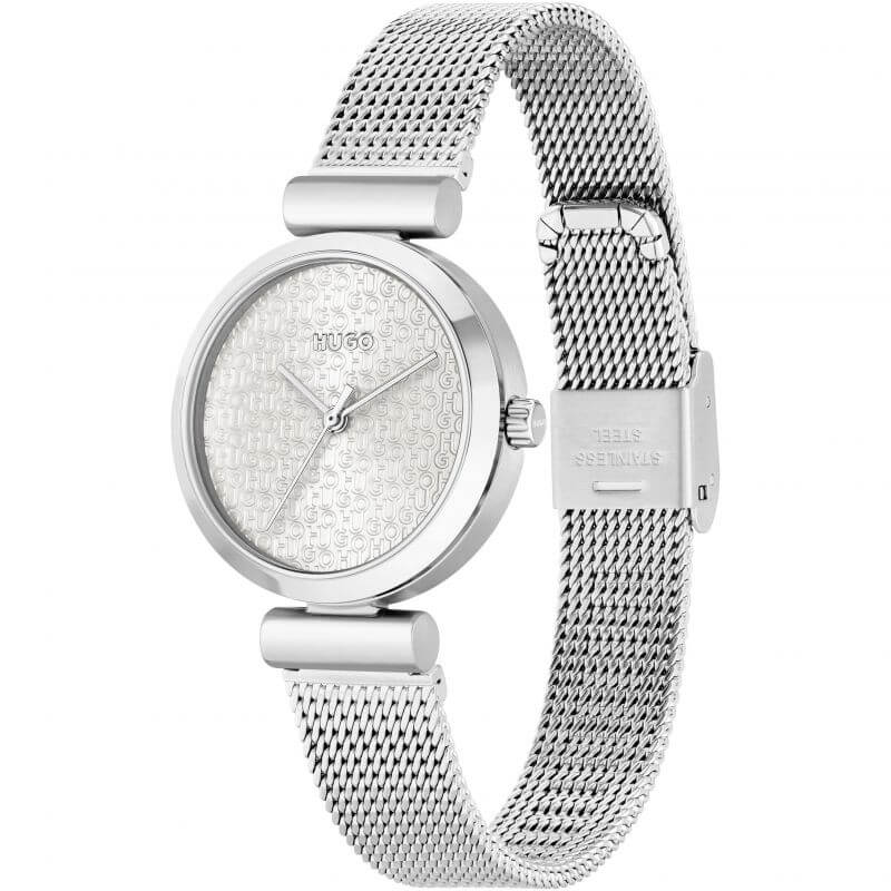 #SWEET SS Mesh Strap Silver Dial Ladies Watch