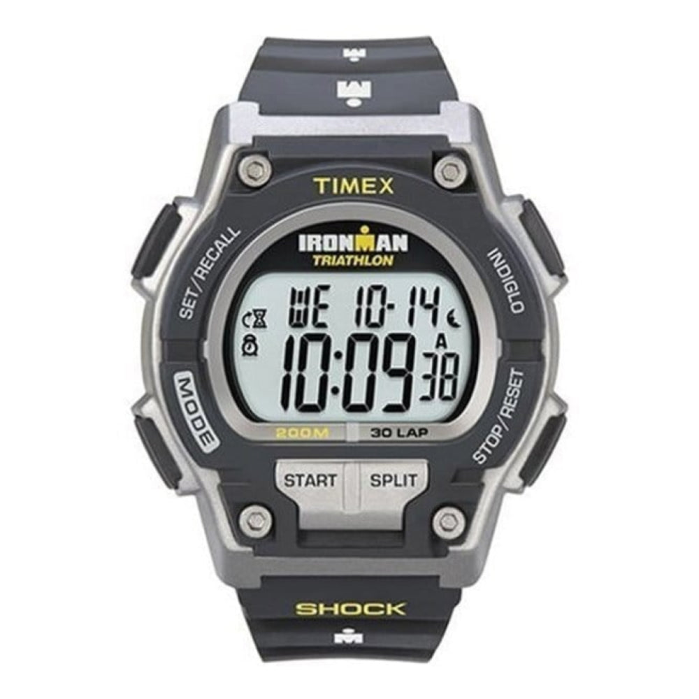 Ironman Gents Grey Digital Chronograph Indiglo Wristwatch